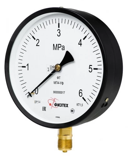 МП4-Уф 1 МПа кл.1,5 IP54 М20х1,5 Ст.20 УТ000004443
