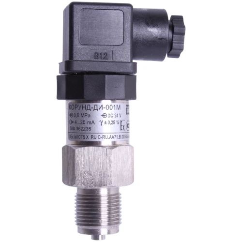 Корунд-ДИ-001М-123-У2-IP65-0,5-60МПа-42-4080-М20х1,5-КС-ГП Датчик давления УТ000017577
